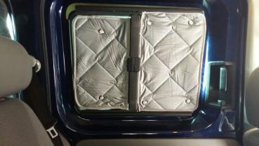 Thermomatten Dark Edition Premium VW Caddy 2003 - 02/2020 - zum Konfigurieren - schwarz